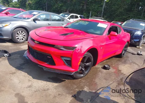 2017 Chevrolet Camaro 1Ss из США, поврежденный, VIN 1G1FF1R71H0199837